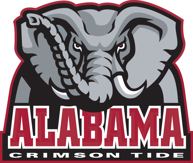 Alabama Crimson Tide 2001-2003 Primary Logo iron on transfers for T-shirts